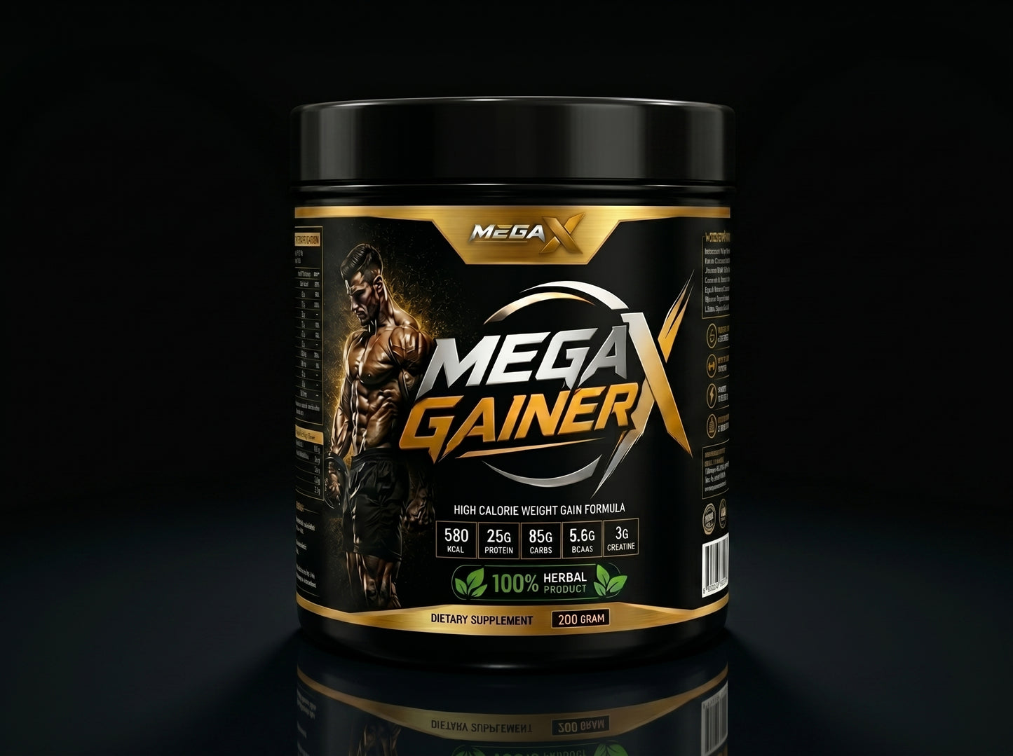mega Gainer X | Natural Herbal Weight Gainer Supplement